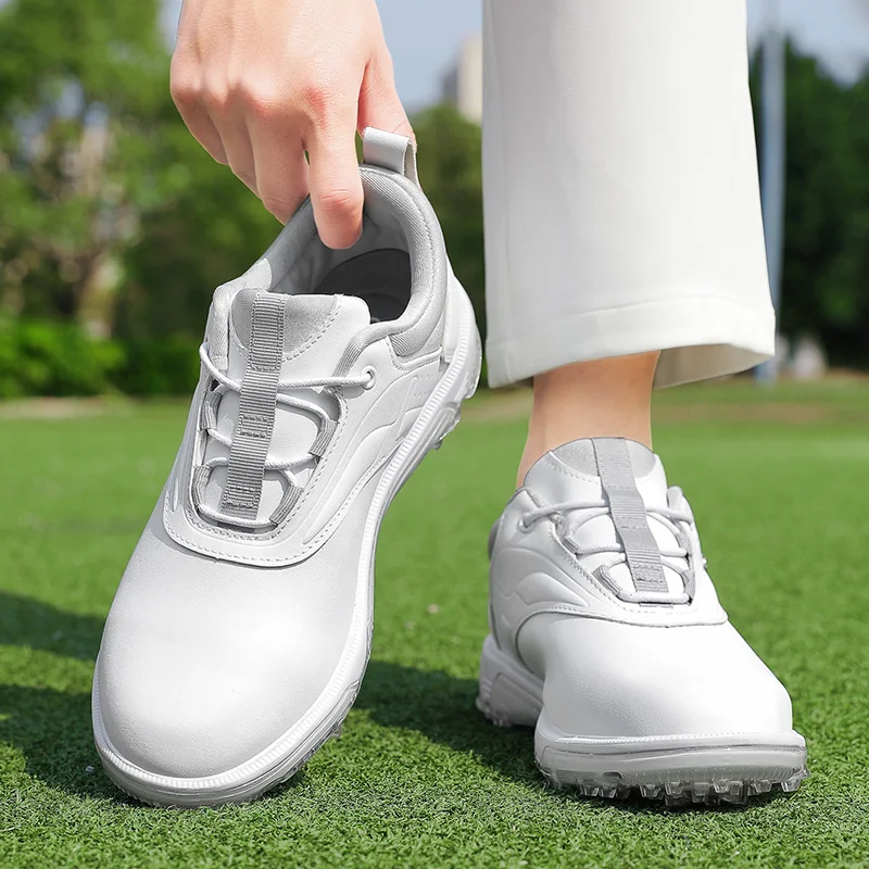 Scarpe da golf professionali da uomo per camminare su erba_voghion.com