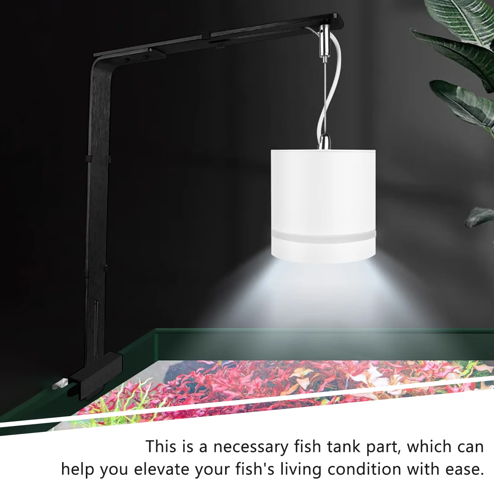 

Fish Tank Light Bracket Aluminum Alloy Stand For Aquarium Lamp Holder Durable Lighting Support Rack For Aquatic Plant Tank