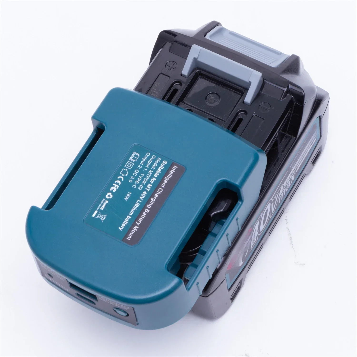 Cordless Mobile Power Bank Adapter for Makita 40V XGT MAX Li-ion Battery Indoor and Outdoor Use with USB TYPE-C(NO Battery )