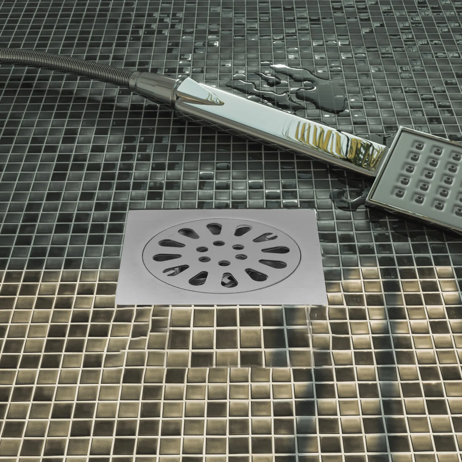 1Pcs Stainless Steel Floor Drain Core Multi-Layer Gasket Anti-Block Sealing Cover for Wash Machine Pipeline Connector