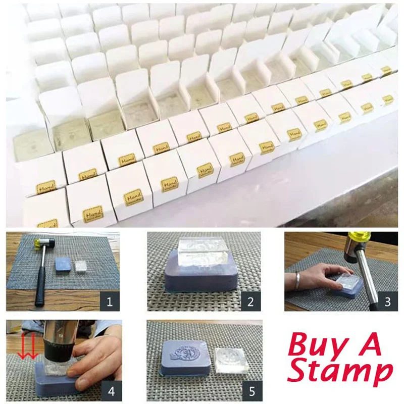 Personalisierte Siegelanpassung DIY Siegel Anfertigung Handgemachter Acryl-Seifenstempel nach Maß – Detail 4