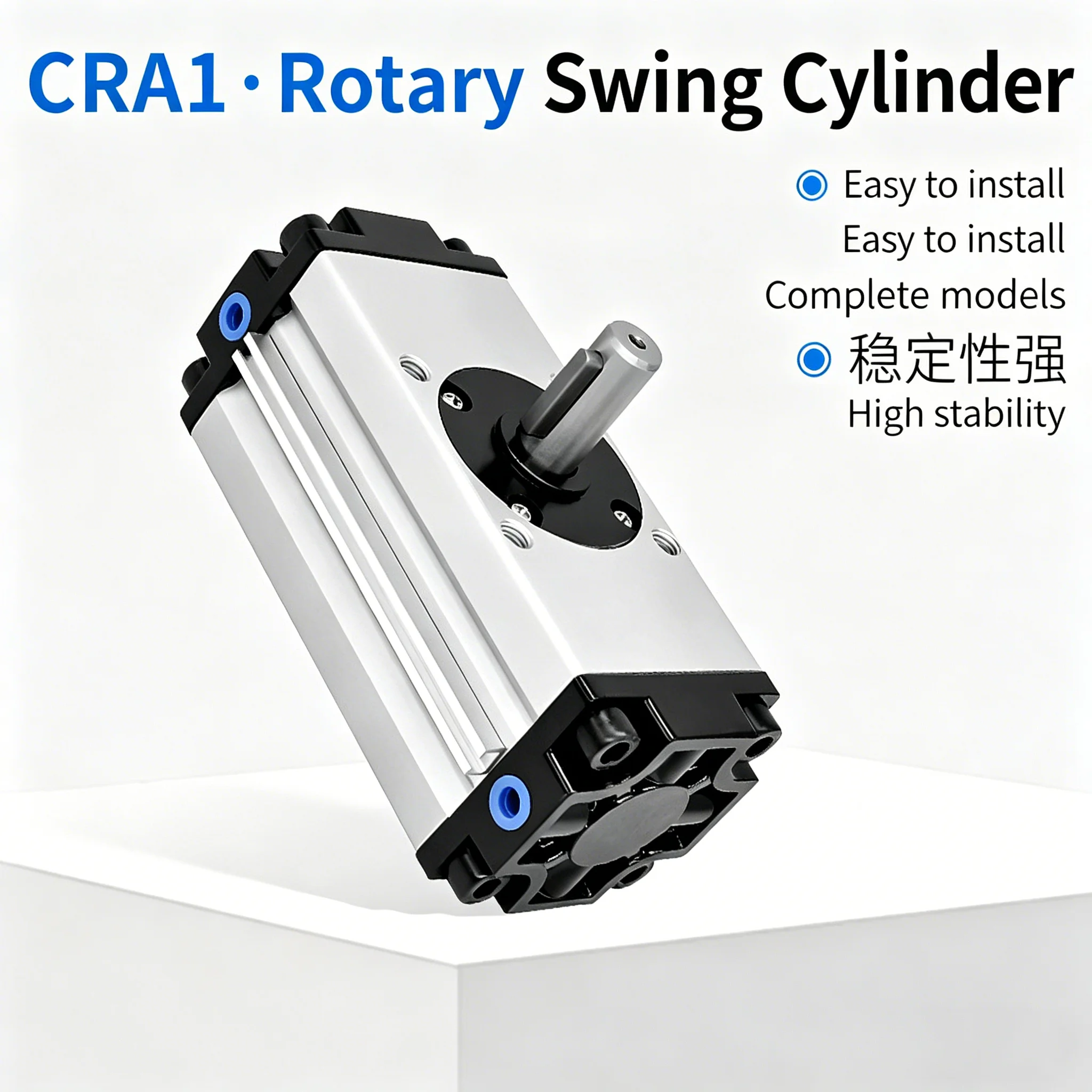 

Rotating Rotary Swing Air Pneumatic Cylinder CDRA1BS30-90/CRA1BS50*180C/ 63/80/100-90-180C CDRA1BS32-180 CDRA1BS63-180C