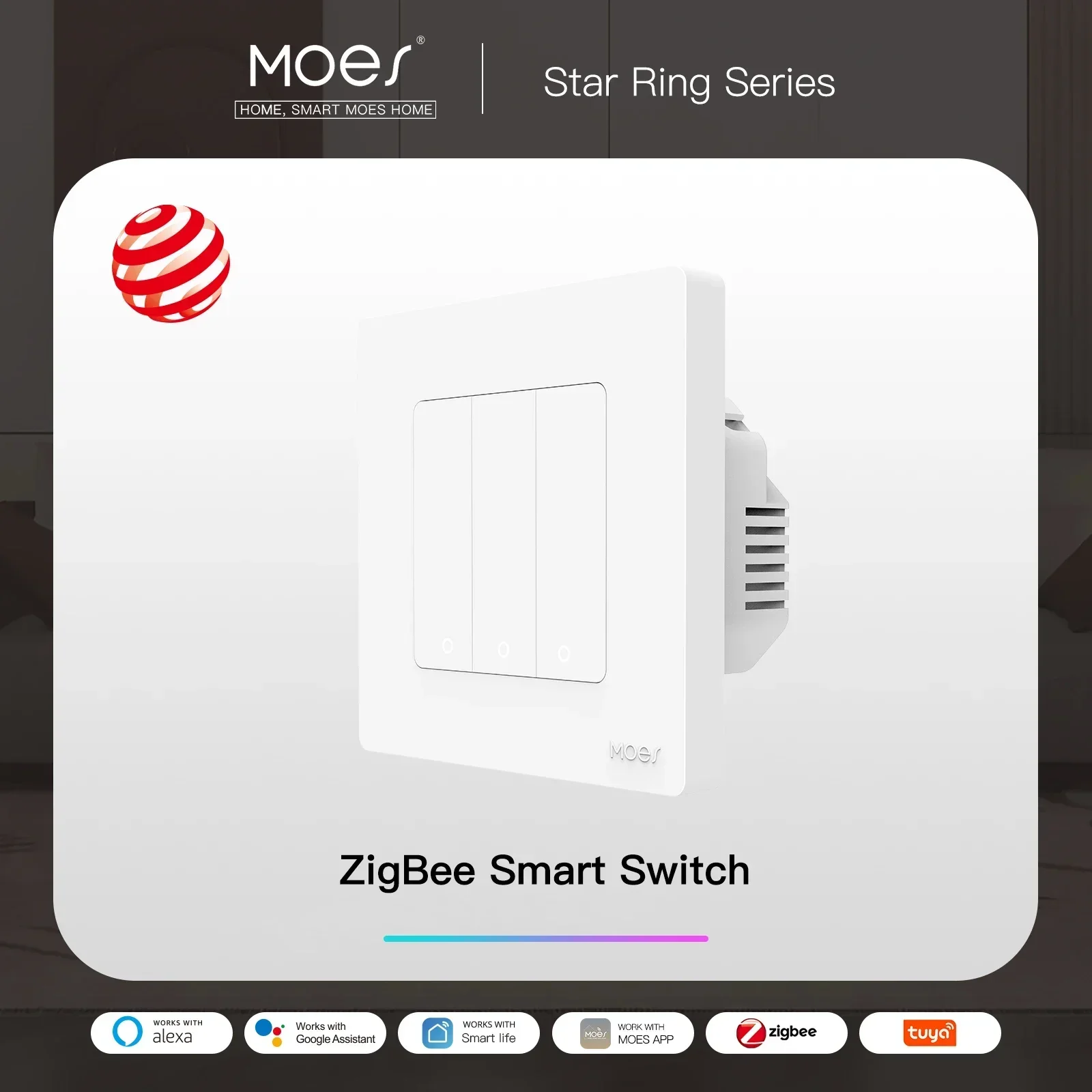 Variant: 3 gang master switch