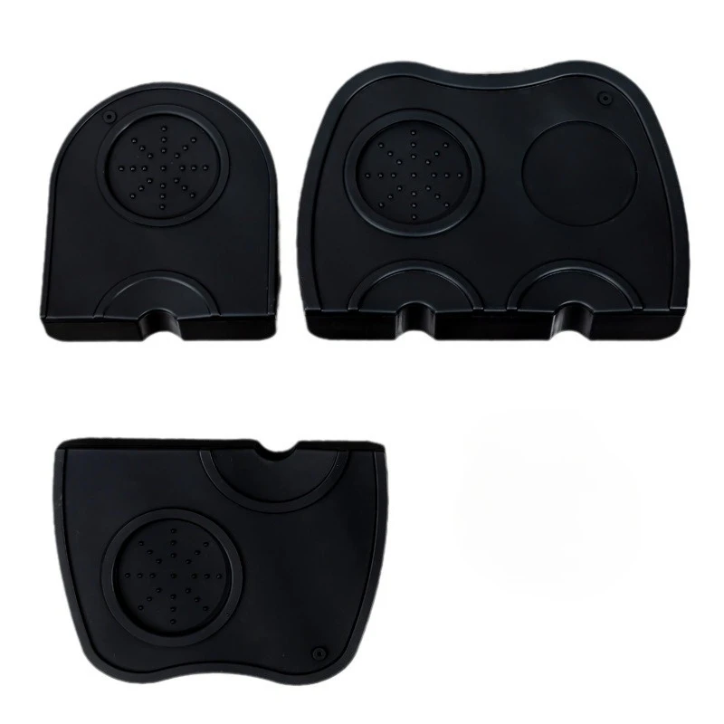 Espresso Coffee Tampers Mat Silicone Tamper Holder Corner Mat Pad Anti-skid Tamper Mat Barista Coffeeware Tamping Tools