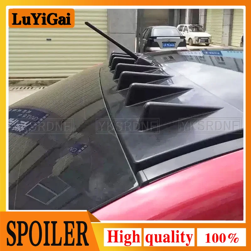 For Mitsubishi Lancer EX Roof Spoiler 2009-2016 ABS Material Rear Window Roof Spoiler Wing Car Styling