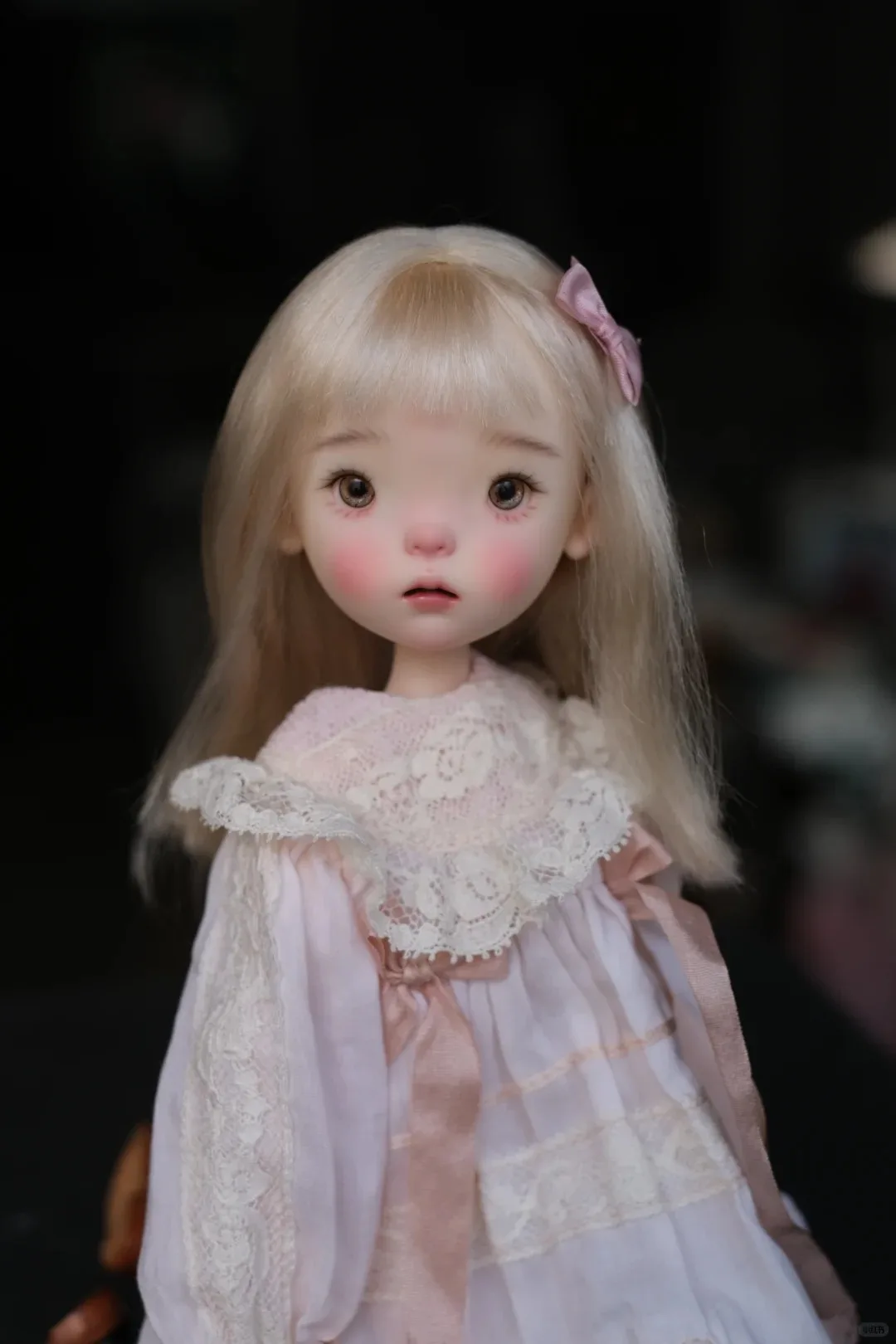 25 سنتيمتر صوتها الراتنج دمية طفل 1/6 مقياس SD BJD فتاة عيون كبيرة قماش صغير الجسم المنقولة المفاصل شحن مجاني #2