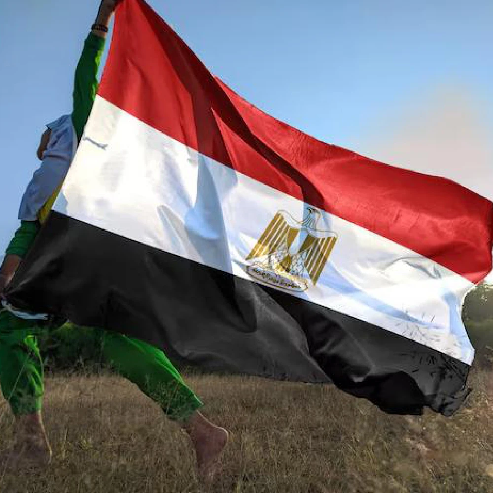 90x150 سم EG EGY علم مصر للزينة