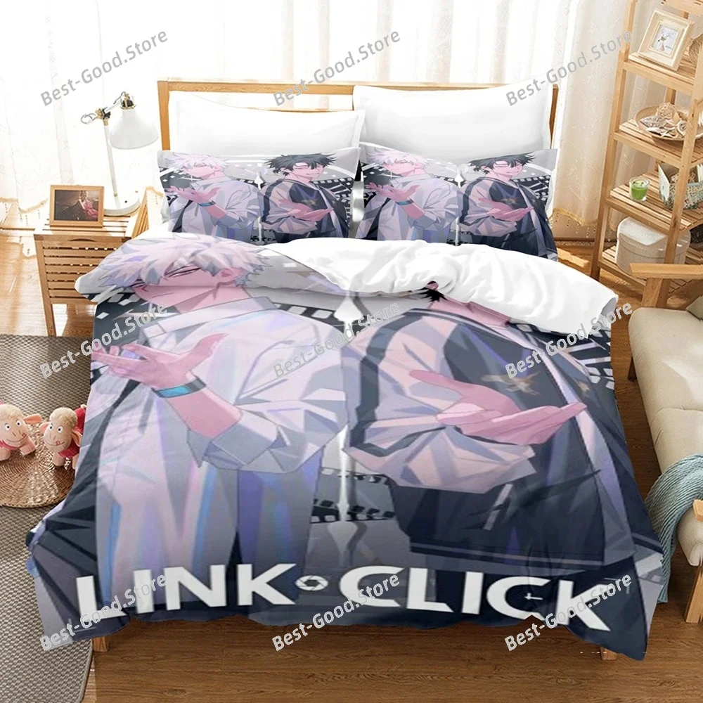 3D Anime The Link Click Bedding Sets Duvet Cover Set With Pillowcase Twin Full Queen King Bedclothes Bed Linen For Home Textiles