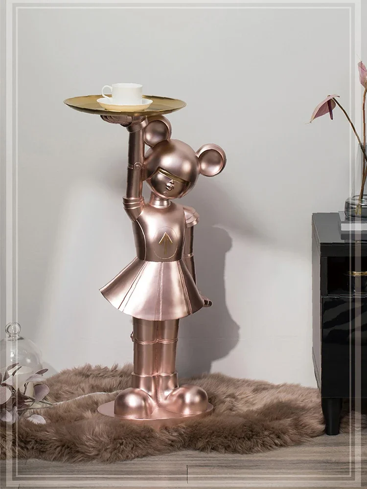 Nordic Home Decoration Star Girl Statue Luxury Art LivingRoom Decoration Figure Figurines Trend Home Accessories Resin Sculpture