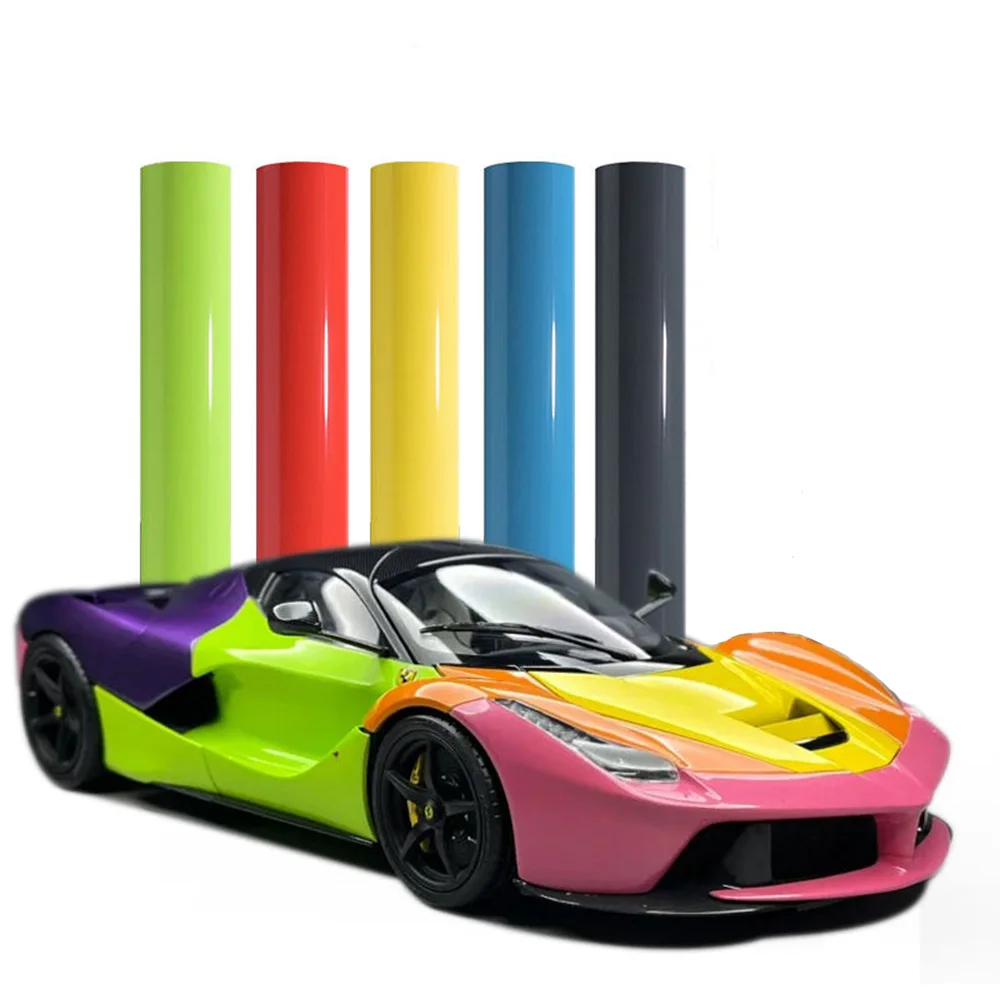 

SAKUTA TPU Color PPF Anti-scratch Self Healing Car Body Wrap Film Color Change Ppf For Tesla Model 3/Y/S