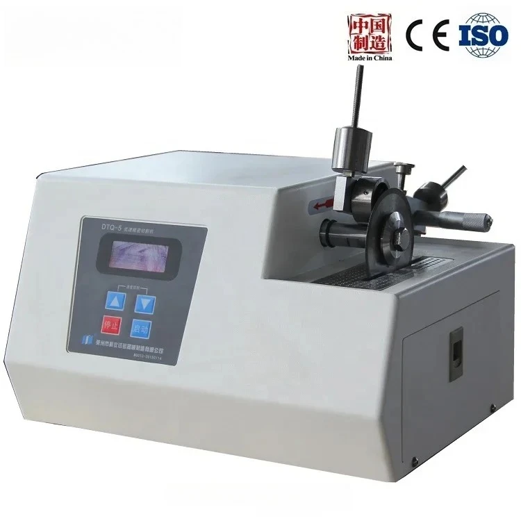 DTQ-5 low-speed precision specimen cutting machine