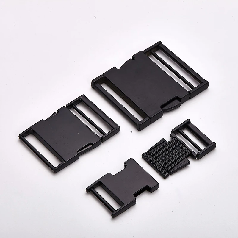 15/20/25/32/40mm Wide Metal Clip Buckles Silver/Black Side Release Buckle For Bags Hardware Backpack Strap Belt Adjuster Clasp