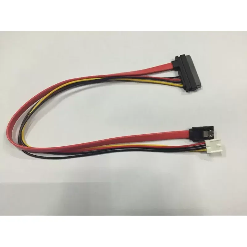 for Desktop Computer Power Supply Small 4PIN to SATA Transfer Cable Integrated Hard Disk Optical Drive Data Power Cord 7+15P