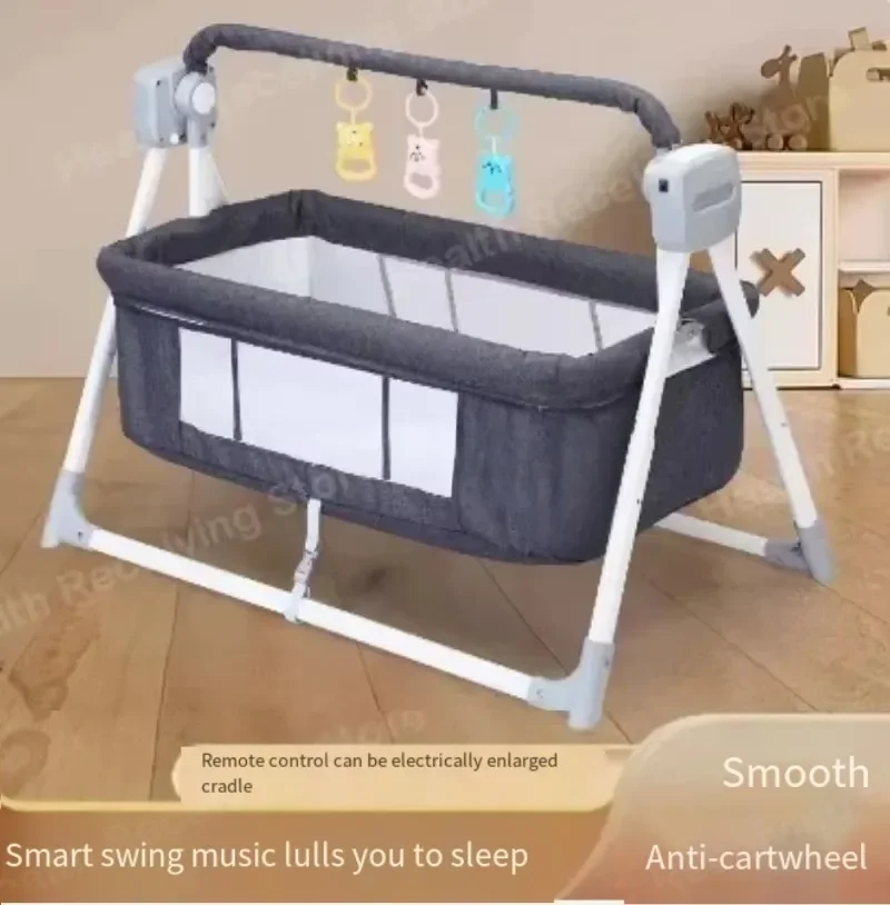 Multi-functional Electric Cradle, Cradle, Rocking Chair, Newborn Smart Coax Baby, Bedside Bed Sleeping Basket