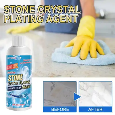 100ml Stone Crystal Plating Agent Stonework Polishing And Coating Agent Marble Quartz Tile Anti-Corrosion Incremental Crystal