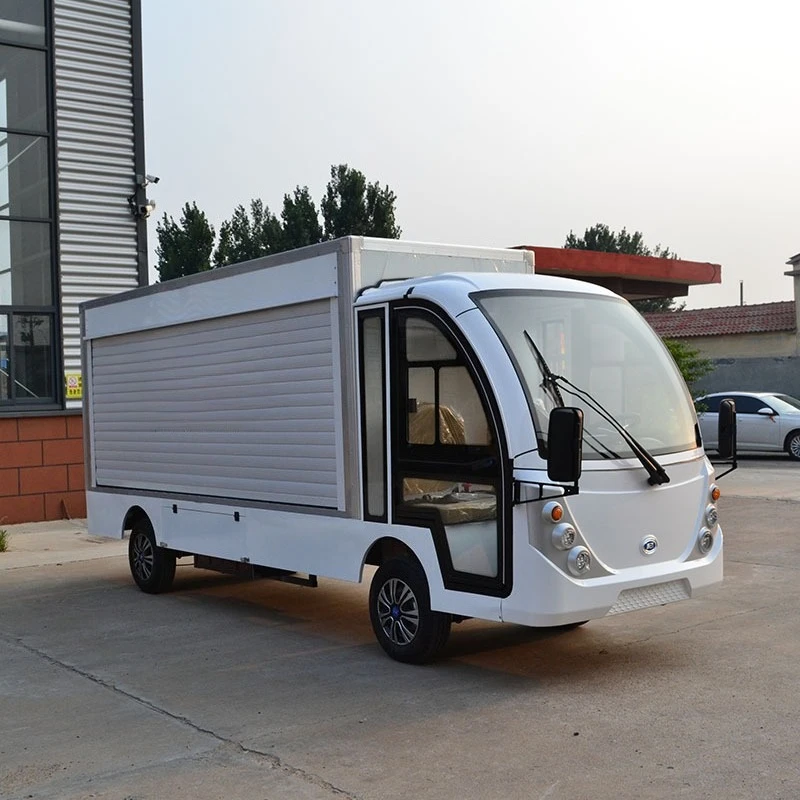 Elektro-LKW, Allrad-Transfer-LKW für Lagerwaren, Flachkopf-LKW