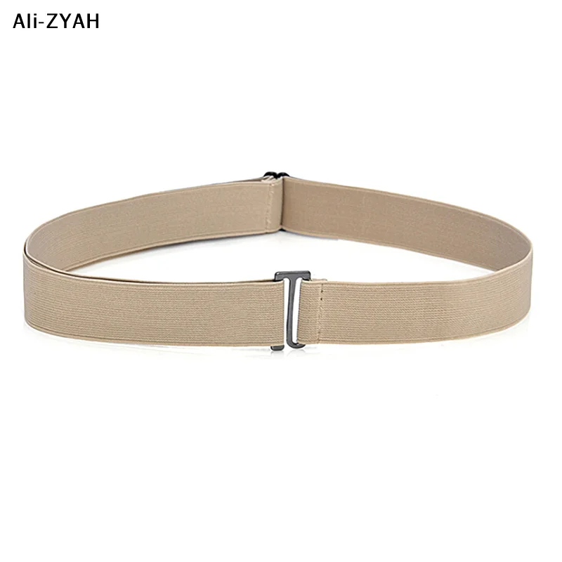 

【YY】1 шт. Новинка 2026 года, 41*1,18 дюйма, невидимая пряжка для ремня, пластиковый эластичный ремень, регулируемый ремень для женщин и мужчин, модный поясной ремень