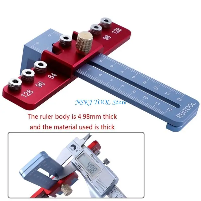 L8RC ألومنيوم سبيكة خزانة أجهزة أدوات حفر الخشب #4