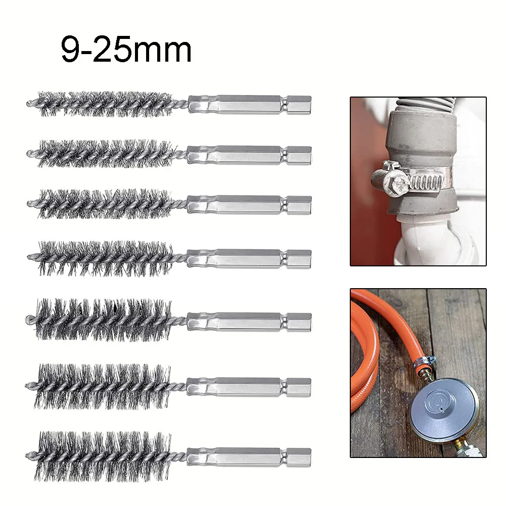 Practical Automotive Cleaning Brush Washing Polishing Tools Fine Workmanship Quick Replacement Stainless Steel