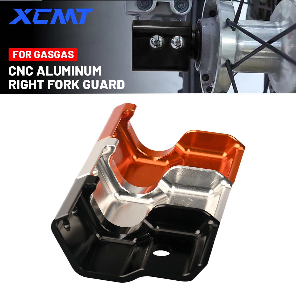 

For GasGas 2021-2025 2024 EC 300 EC 250 MC250 ECF250 EC350F MC250F MCF EXF 250 350 450 Motorcyc Front Right Lower Fork Leg Guard