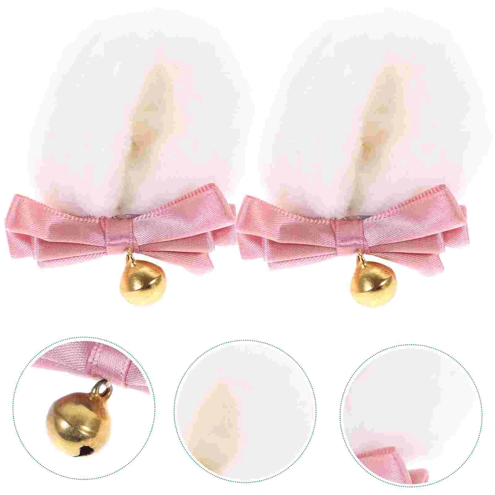 

Clip Head Band Tail Costume Barrettes for Women Accessories Girls Kawaii Fabric Headband Clips Miss on Ears