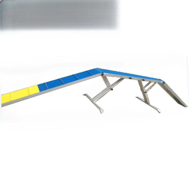 Level Pet Dog Single-plank Bridge Balance Beam Dog Walking Up and Down Obstacles Agility Competition