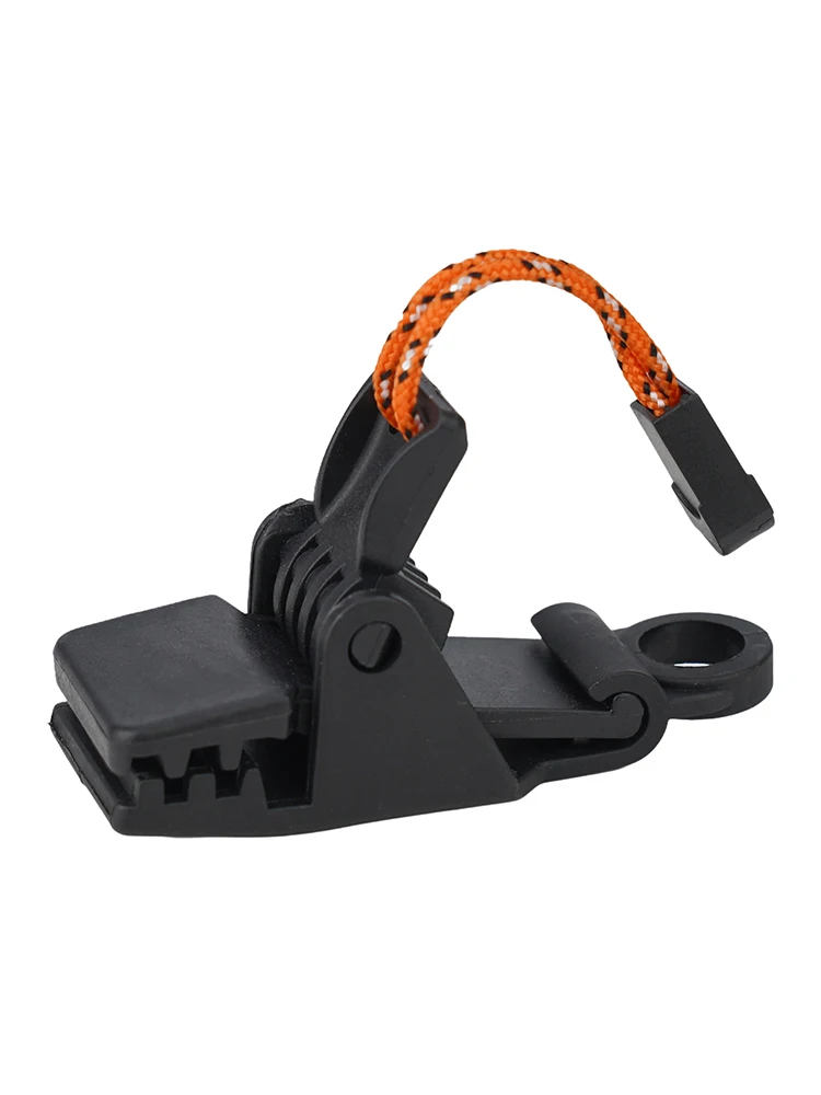 Practical Quality Tent Clamp Clips Fixed Canopy Fly Rope Strong Grip Tarpaulin Tent Wind Rope Awning Clamps Crocodile