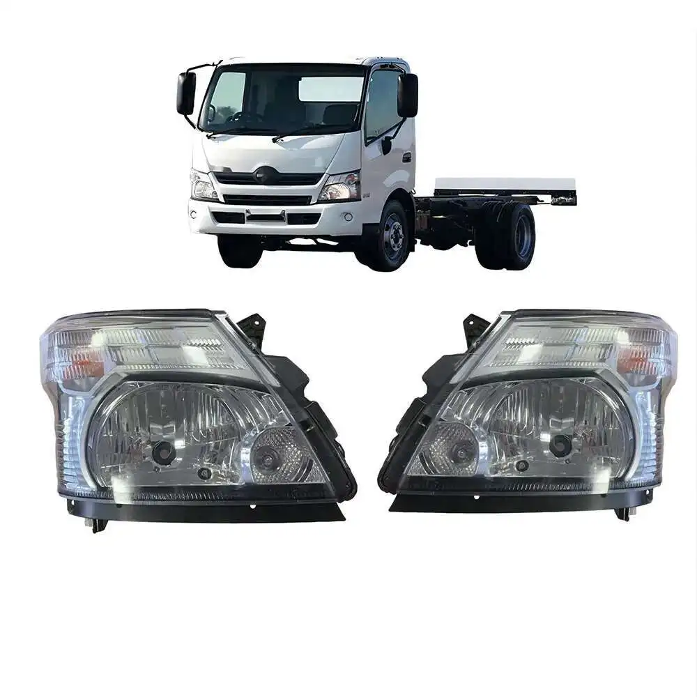 Pair HINO 300 Headlight 811110-37440 81150-37440