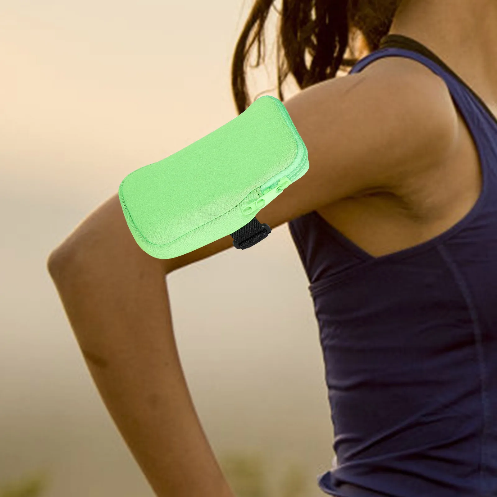 

Water Bottle Pouch Small Cup Bag Multi use Tumblers Pocket Storage Strap Outdoor Phone Supply Portable Zipper Neoprene
