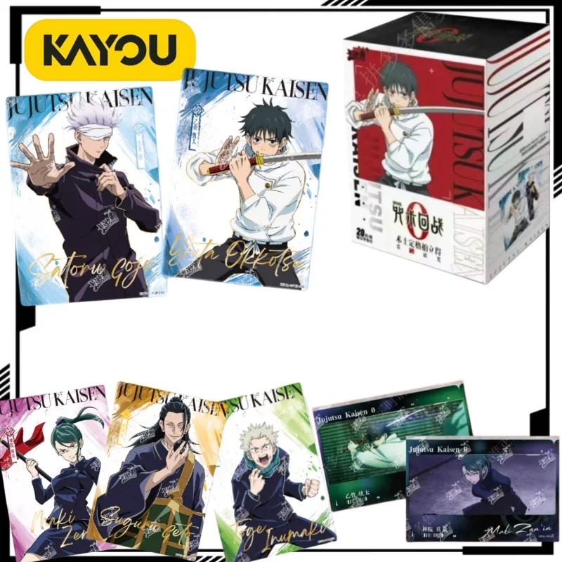 

Коллекционные карточки KAYOU Jujutsu Kaisen: Серия «Любовь и проклятие» (Полароидная техника), мультяшные персонажи, Сатору Годжо, аниме-мерч
