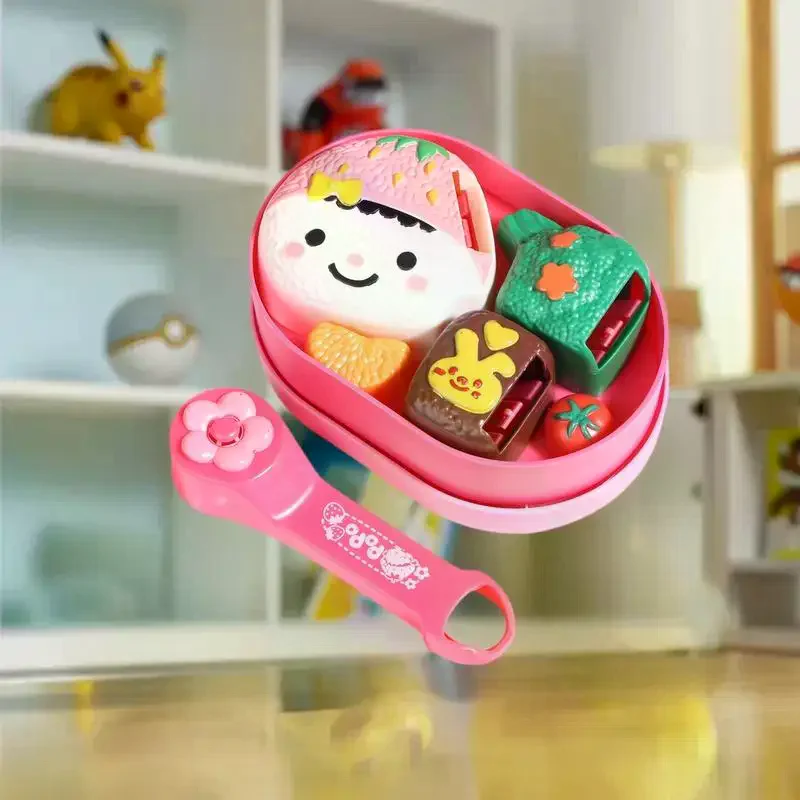 Delightful Bento Jelly Pudding Toy Kit, Simulation Food Feeding, Mini Kitchen Game for Dollhouse and Pretend Play