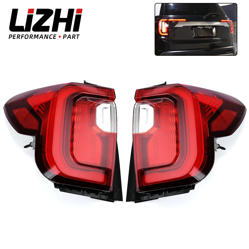 

L&R Side Rear Tail Light Lamp For 20-23 GMC Acadia Denali SL SLE SLT 84863044 85150719