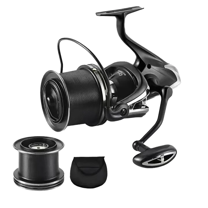 with Magnesium Alloy Body 12000 Spare Spool Freshwater Bait Casting Carp Fishing Reel New Lightweight 10000 Series Spinning Reel