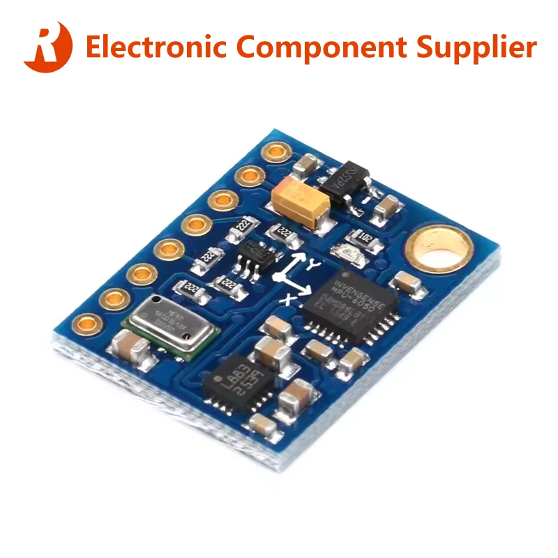 Brand New GY-86 10DOF Sensor MS5611 HMC5883L GY 86 MPU6050 Module IC IC2 MWC Flight Control Board 3-5v MS5611-01BA03 QFN-8