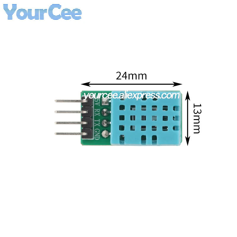 5pcs/1pc Serial Port SHT30 TTL DS18B20 DHT11 Digital Temperature and Humidity Sensor Microcontroller Communication Acquisition