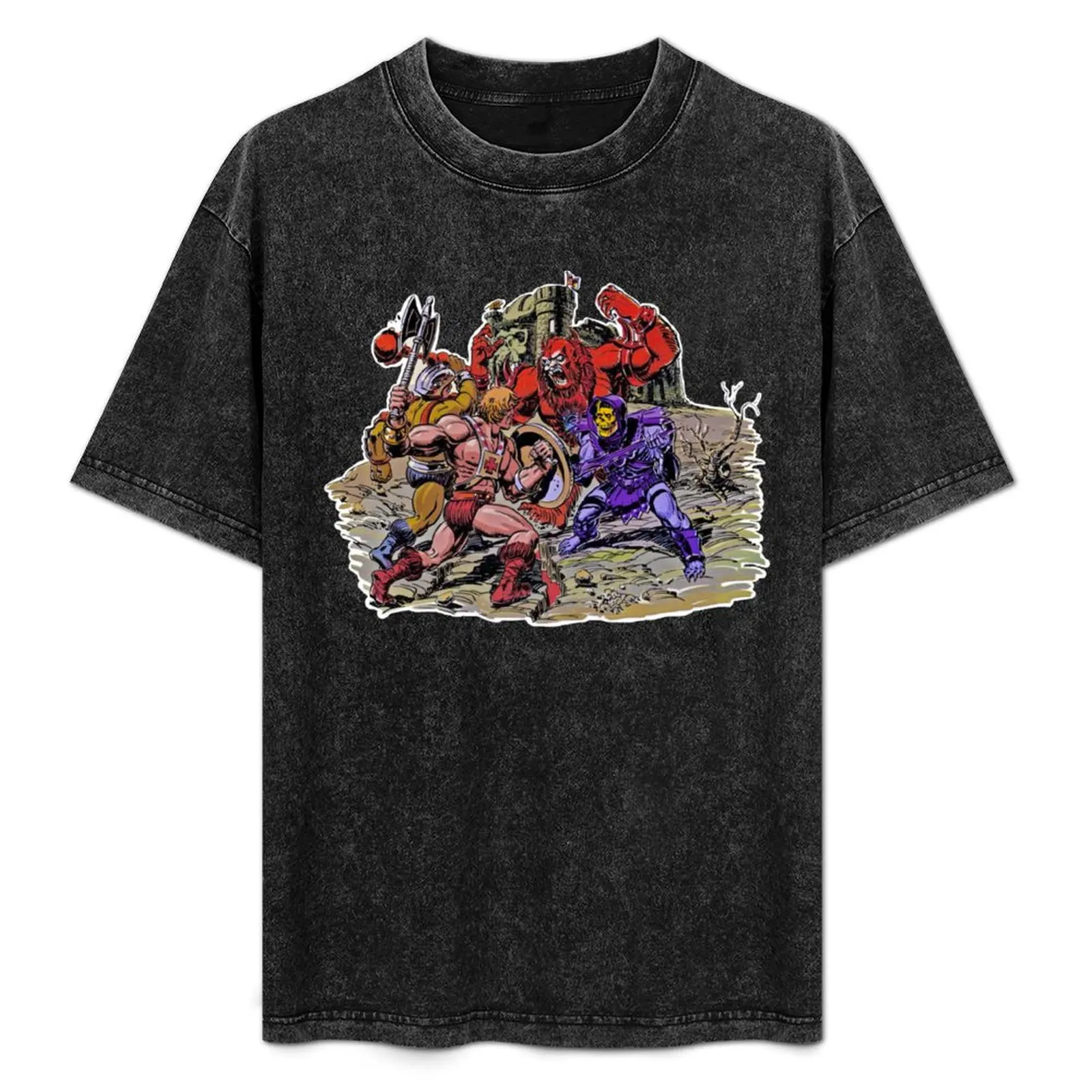 

RETRO Masters of the Universe Battle For Grayskull vintage style art!! T-Shirt sublime mens t shirt graphic