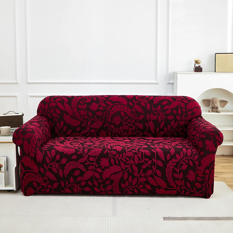 1-seat / 2-seat / 3-seat / 4-seat Light Luxury Willow Rhyme Jacquard Sofa Cover