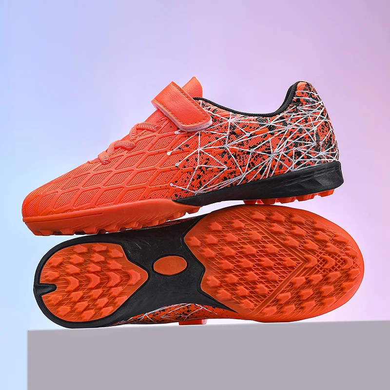 

Men TF Soccer Shoes Turf Original Breathable Comfortable Male Futsal Resistant Tenis Football Boots Match Football Shoes Sports