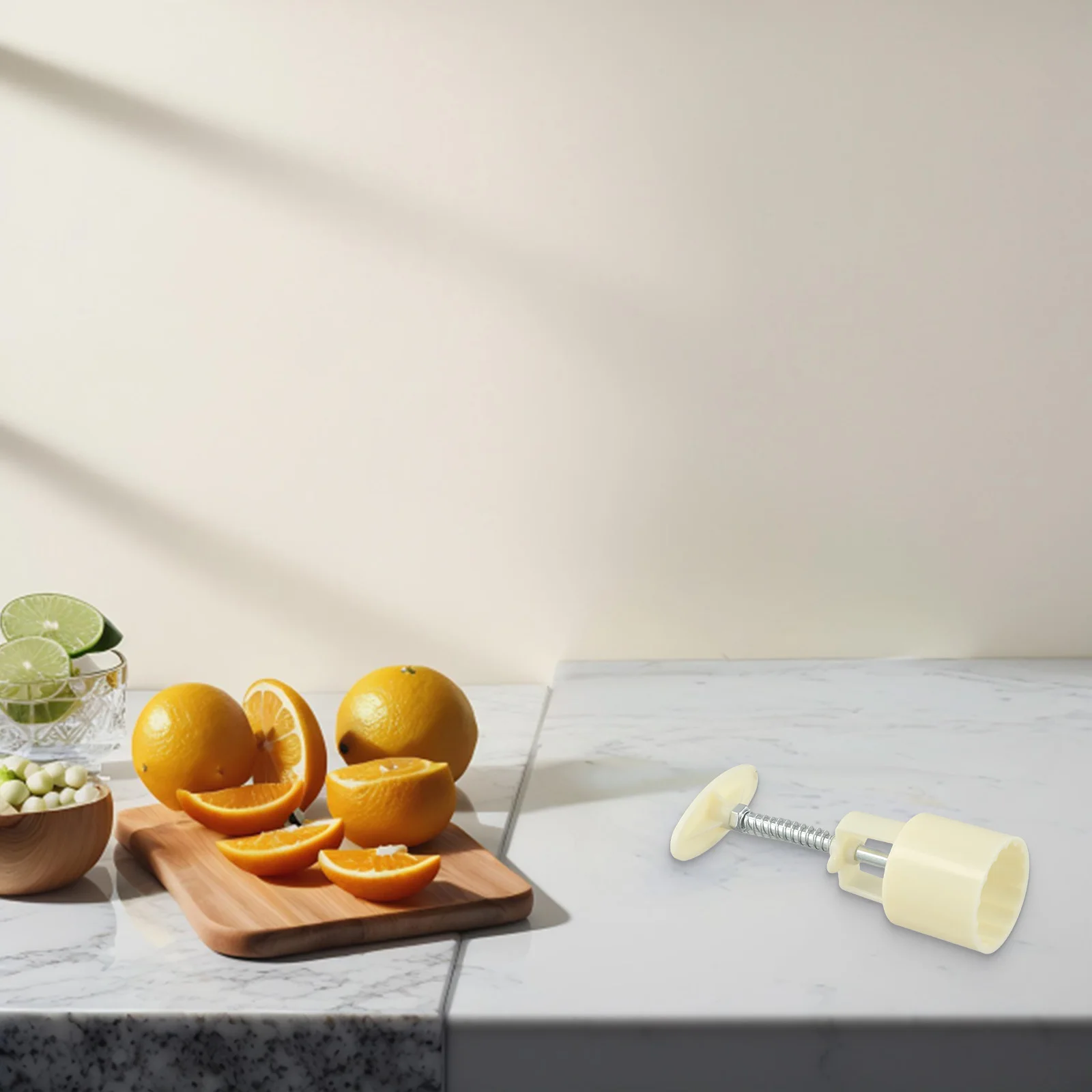 50g Mooncake Press Flower Mooncake Molds Easy To Use Food-safe Materials High-quality ABS Six Different Stamps