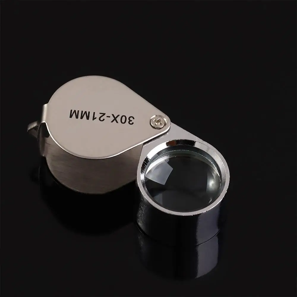 Good Quality New 30x21mm Glass 30X Glass Useful Eye Magnifier Loop Eye Loupe Magnifying Loupe Loop Jewelry