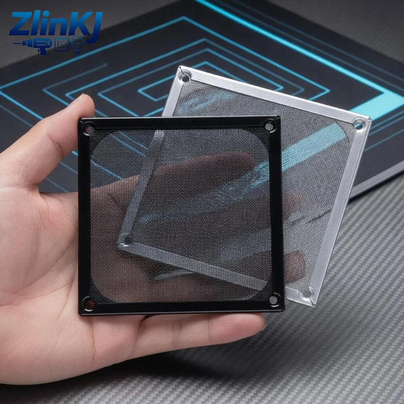 60/80/90/120mm Magnetic PC Fan Dust Filter Dustproof Mesh Cover Computer Chassis Cooling Fan Protective Net Guard