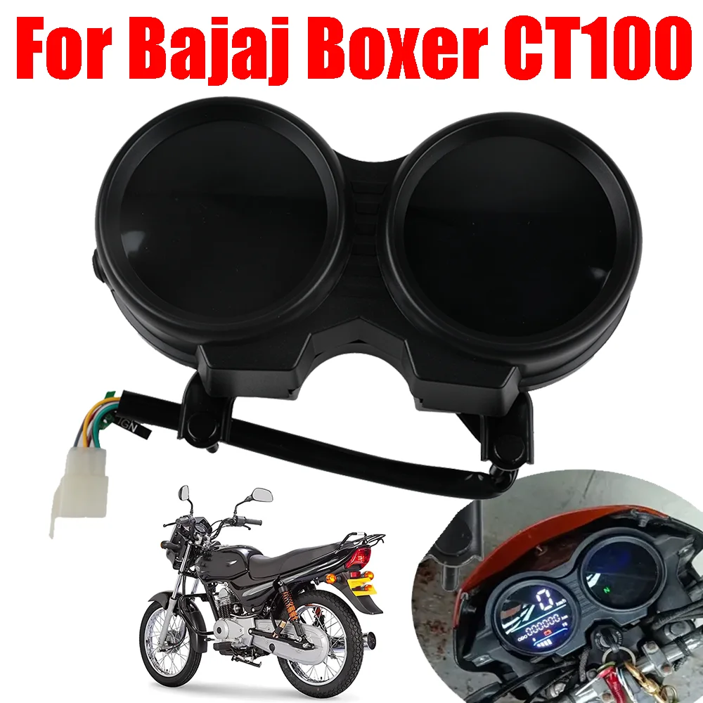 Para Bajaj Boxer CT100 CT 100 velocímetro Digital para motocicleta tablero instrumento odómetro pantalla indicador medidor