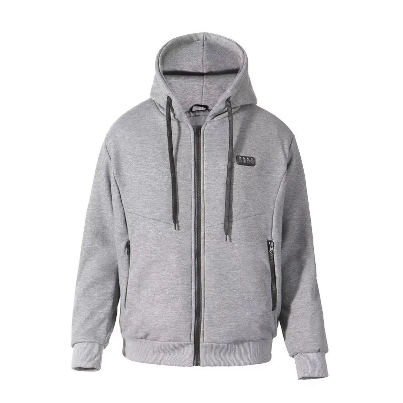 23 Areas Smart Heated Hoodie Couple Style Outdoor Wear Constant Warmth Unisex Electric Heating Sweatshirt Winter Heated Jacket ﻿ - view 6