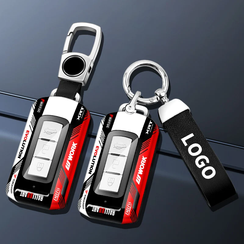 

Fashion ABS Style High-quality Car Key Cover Case For Mitsubishi Outlander Pajero Sport L200 ASX Eclipse Cross Fortis Lancer-ex