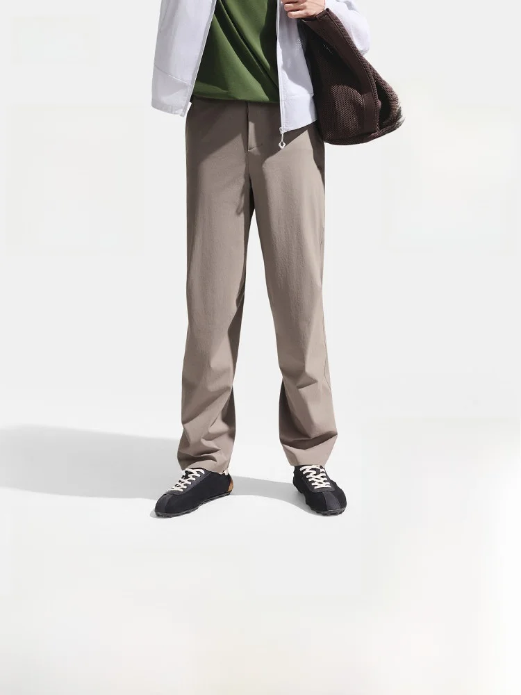 

Мужские брюки Banana Le с высокой эластичностью, широкими и прямыми штанинами, для активного отдыха, комфортные, дышащие, струящиеся, с защитой от солнца