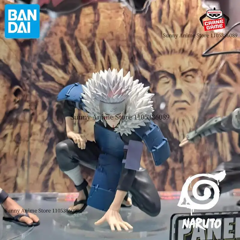 

Оригинальные фигурки Bandai NARUTO Shippuden PANEL SPECTACLE Тобирама Сенджу, аниме-модели, мультяшные куклы, игрушки, украшения из ПВХ, подарки