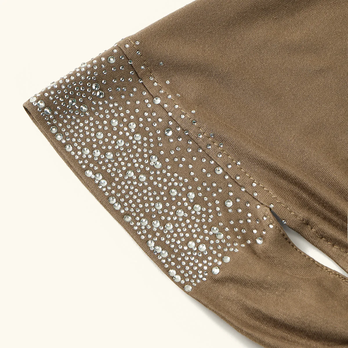 مشروط جيرسي underscarf الحجاب قبعة داخلية المرأة مسلم الماس قبعة ضمادة بسط عادي لينة وشاح الرأس التفاف عمامة مع ثقب #1