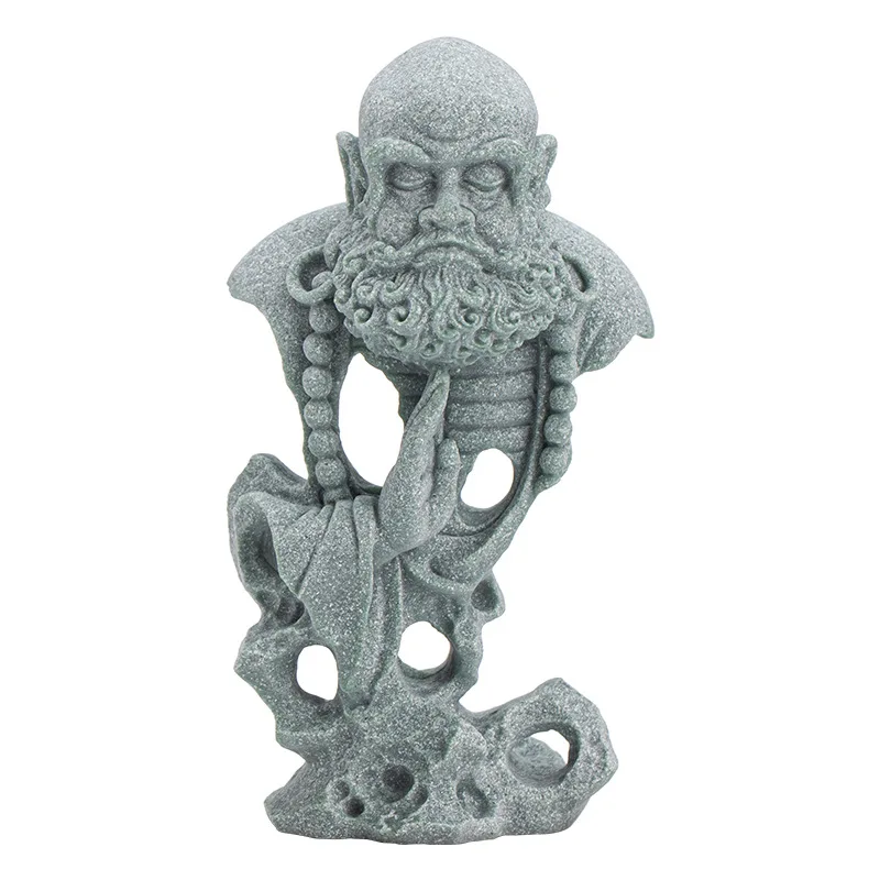 DSA retro Dharma patriarch line incense insert incense holder tea pet tea play ornament creative character  decoration