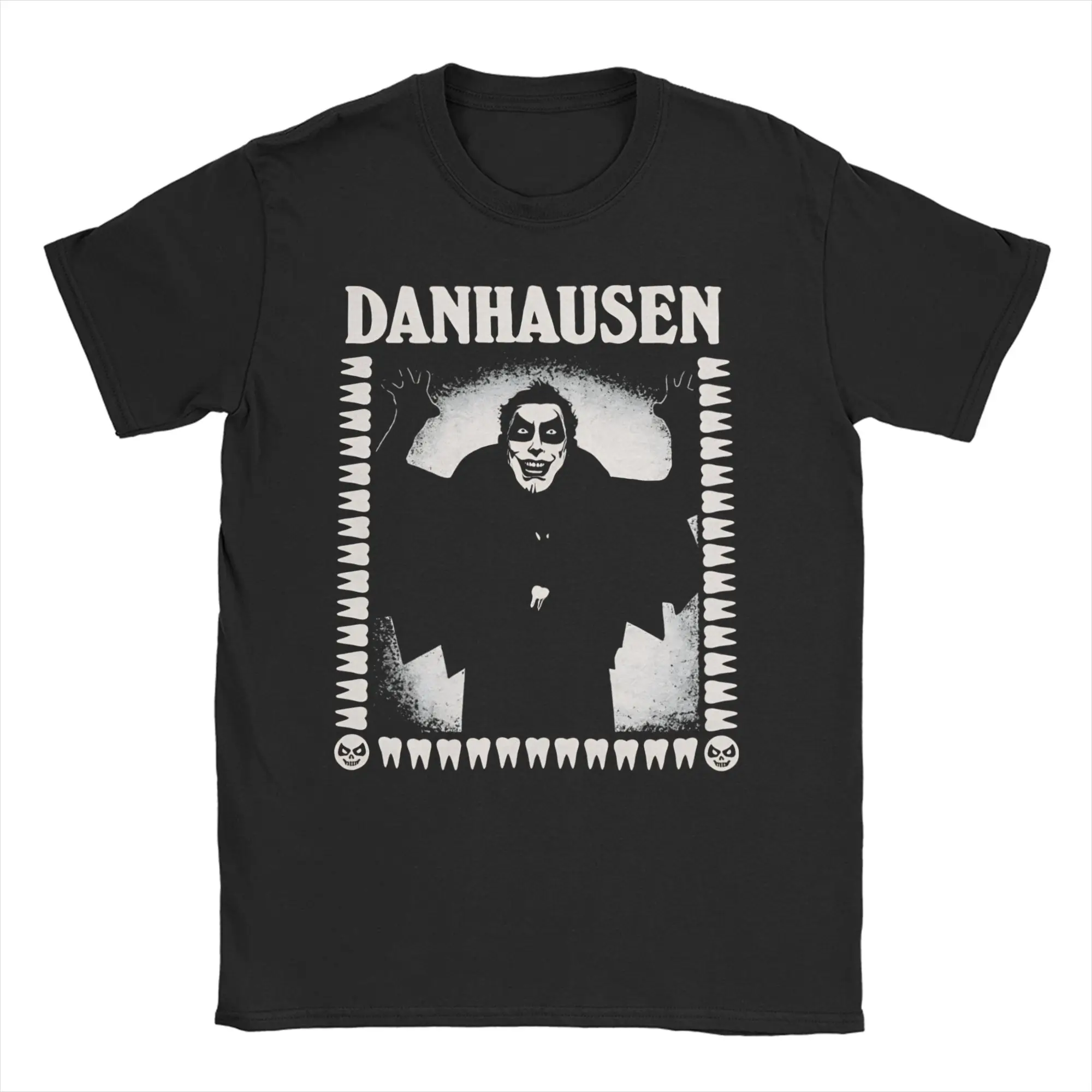 Camisetas Vintage de lucha libre Danhausen para hombre y mujer, camisetas de algodón con cuello redondo, camisetas divertidas Very Nice Very Evil Curse, camisetas de talla grande