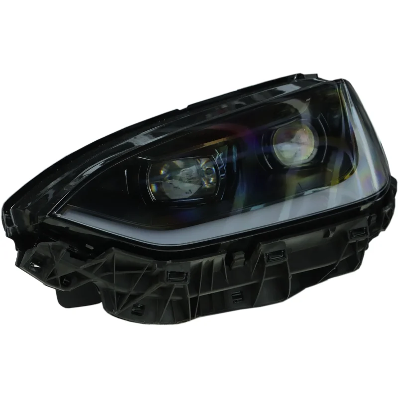 For Tesla Model X Headlight 2016-2023 Model X Headlight Double Lens LED Headlight Assembly Model X Headlamp And Upgrad